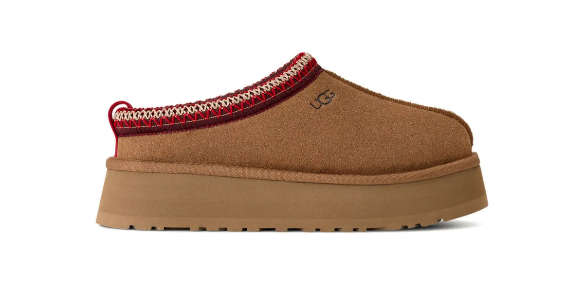 UGG Tazz II in Chestnut, Seitenansicht